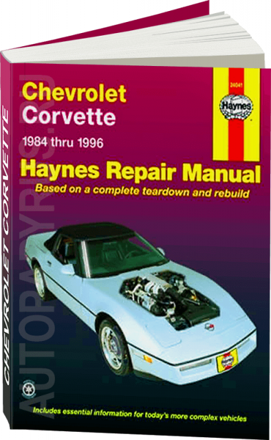 Книга: CHEVROLET CORVETTE (б) 1984-1996 г.в., рем., то | Haynes