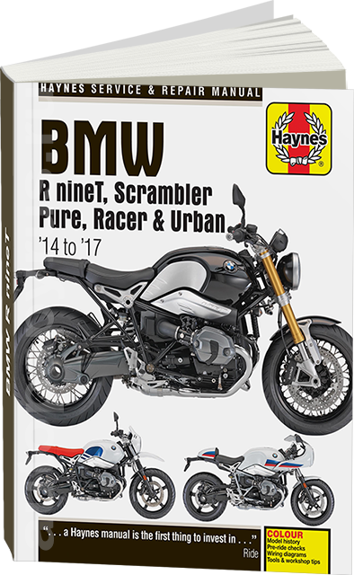 Книга: Мотоцикл BMW R NINET 2014-2017 г.в., рем., экспл., то | Haynes