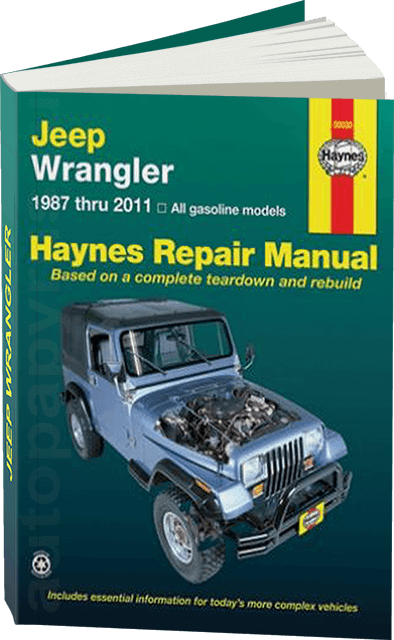 Книга: JEEP WRANGLER (б) 1987-2011 г.в., рем., то | Haynes