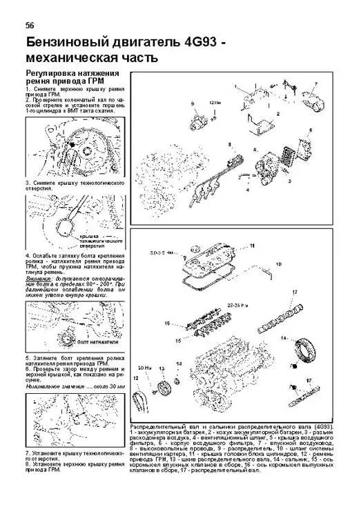 Книга: MITSUBISHI RVR / RVR SPORTS GEAR / SPACE RUNNER (б , д) 1991-1997 г.в., рем., экспл., то | Легион-Aвтодата