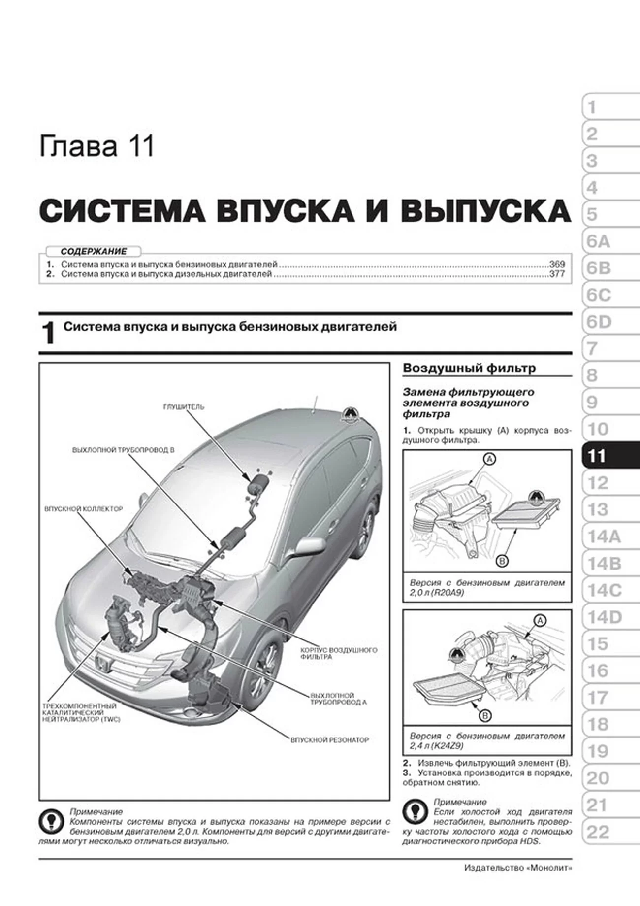 Книга: HONDA CR-V (б , д) с 2012 г.в., рем., экспл., то, сер. ЗС | Монолит