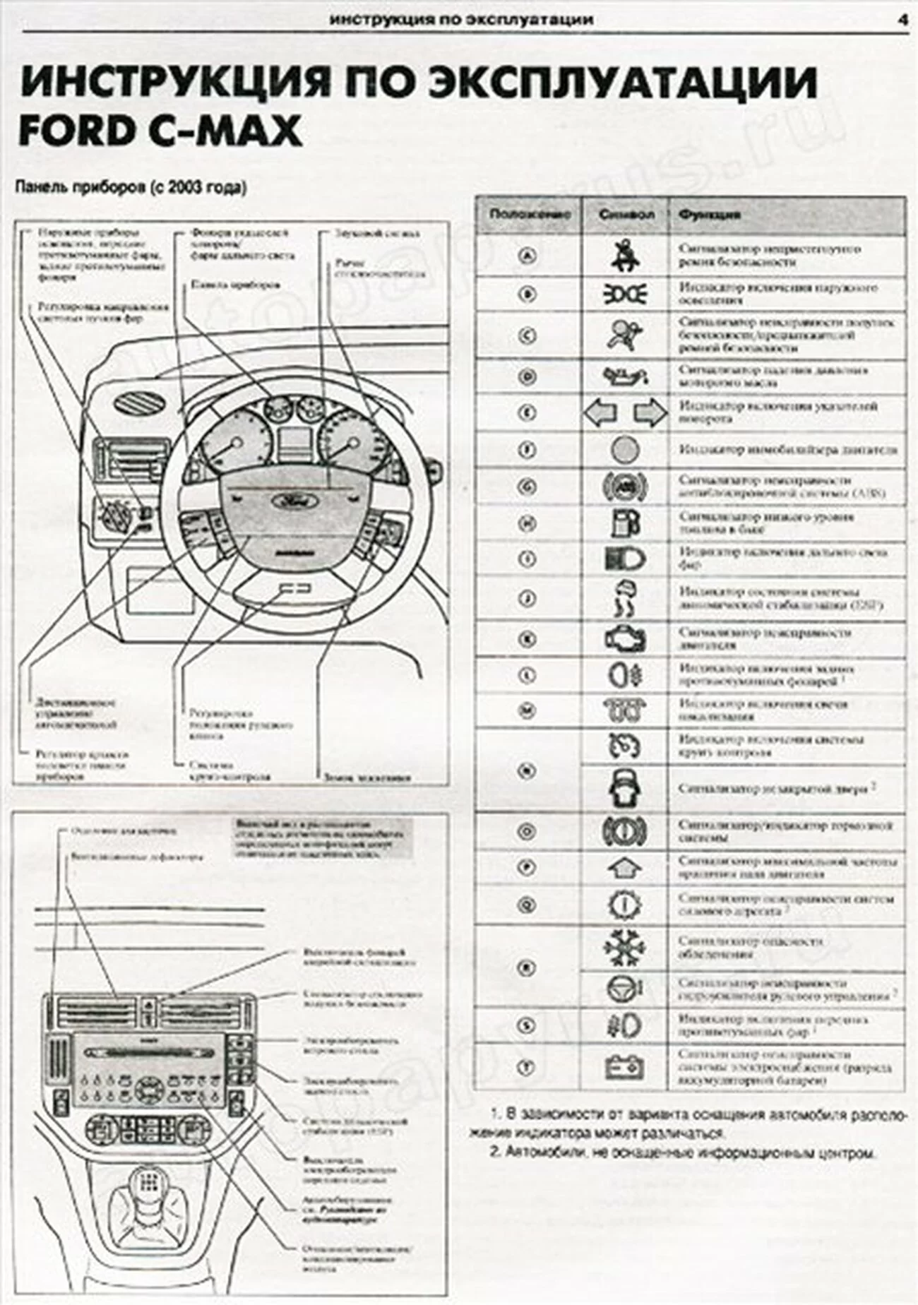 Книга: FORD C-MAX  (б , д) с 2003 + рест. с 2007 г.в., рем., экспл., то | Арго-Авто