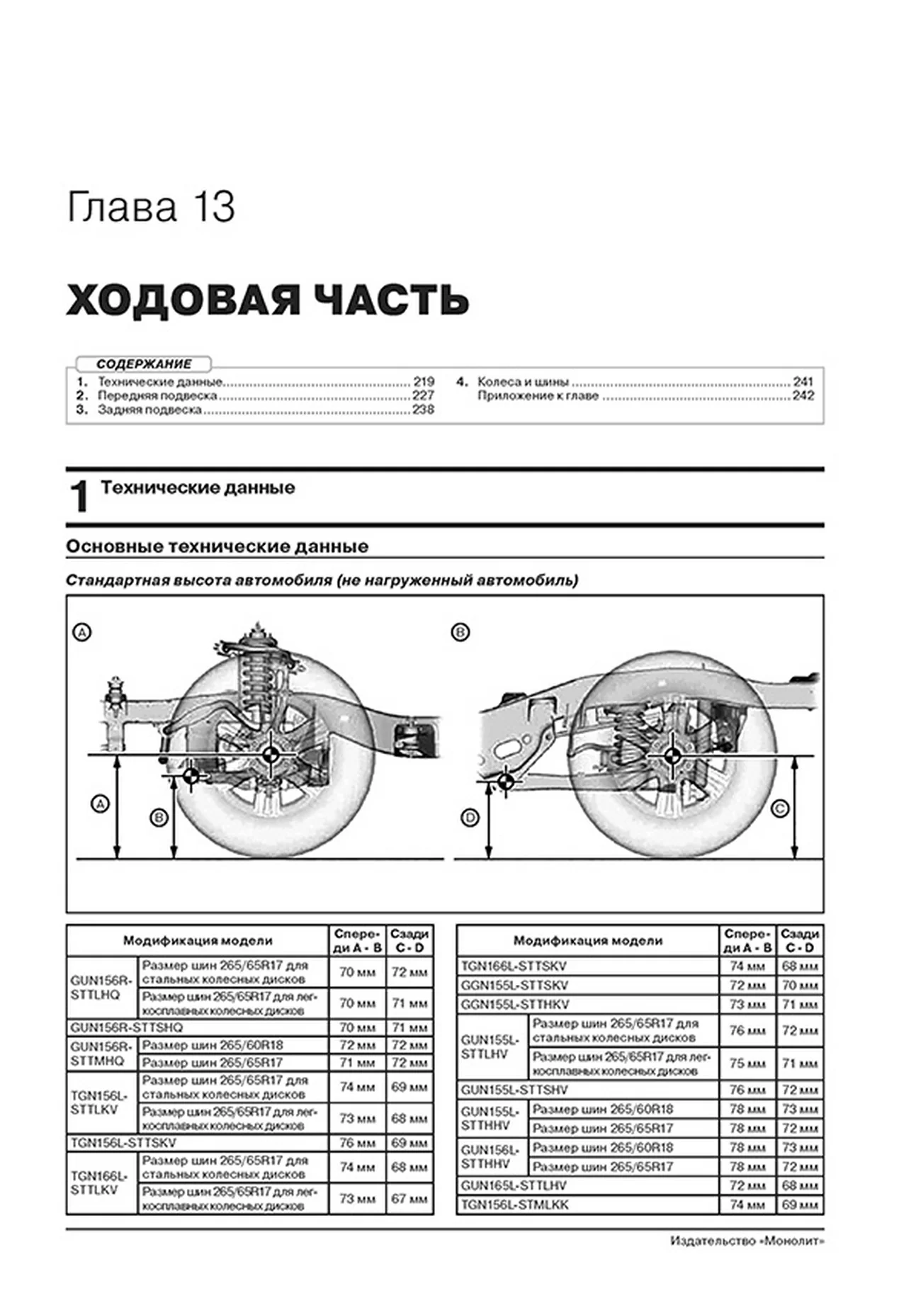 Книга: TOYOTA FORTUNER AN160 (б , д) с 2015 г.в. рем., экспл., то, сер. ЗС | Монолит