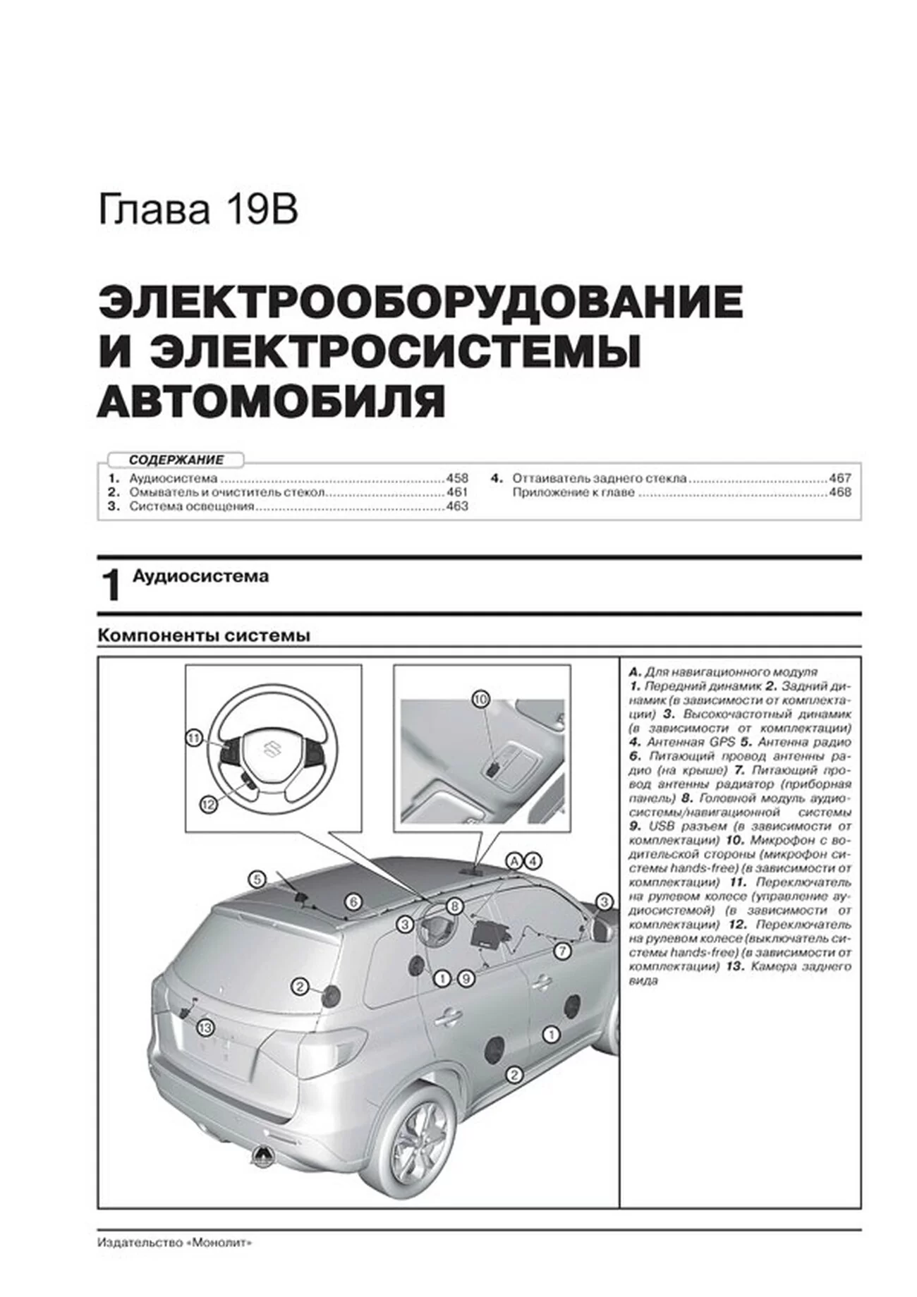 Книга: SUZUKI VITARA (б , д) с 2015 г.в., рем., экспл., то, сер. ЗС | Монолит