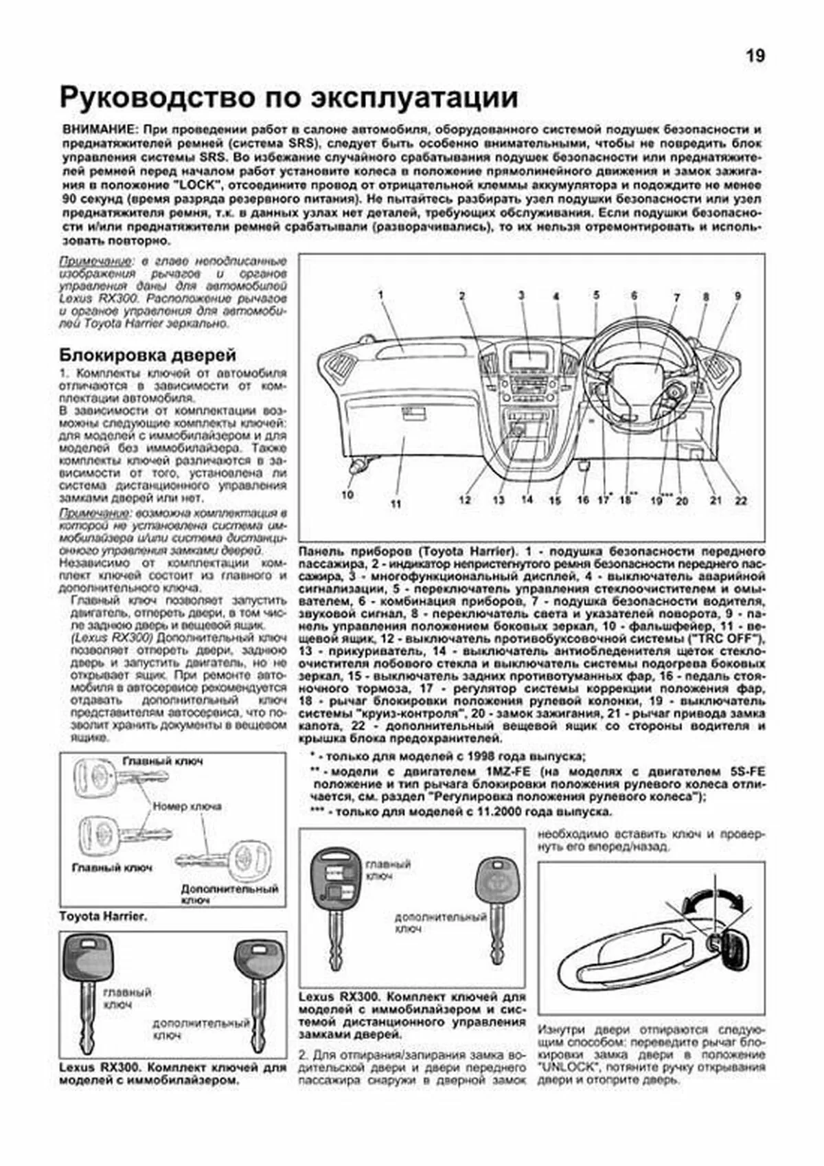 Книга: LEXUS RX300 (б) 1997-2003 г.в., рем., экспл., то, сер.ПРОФ. | Легион-Aвтодата