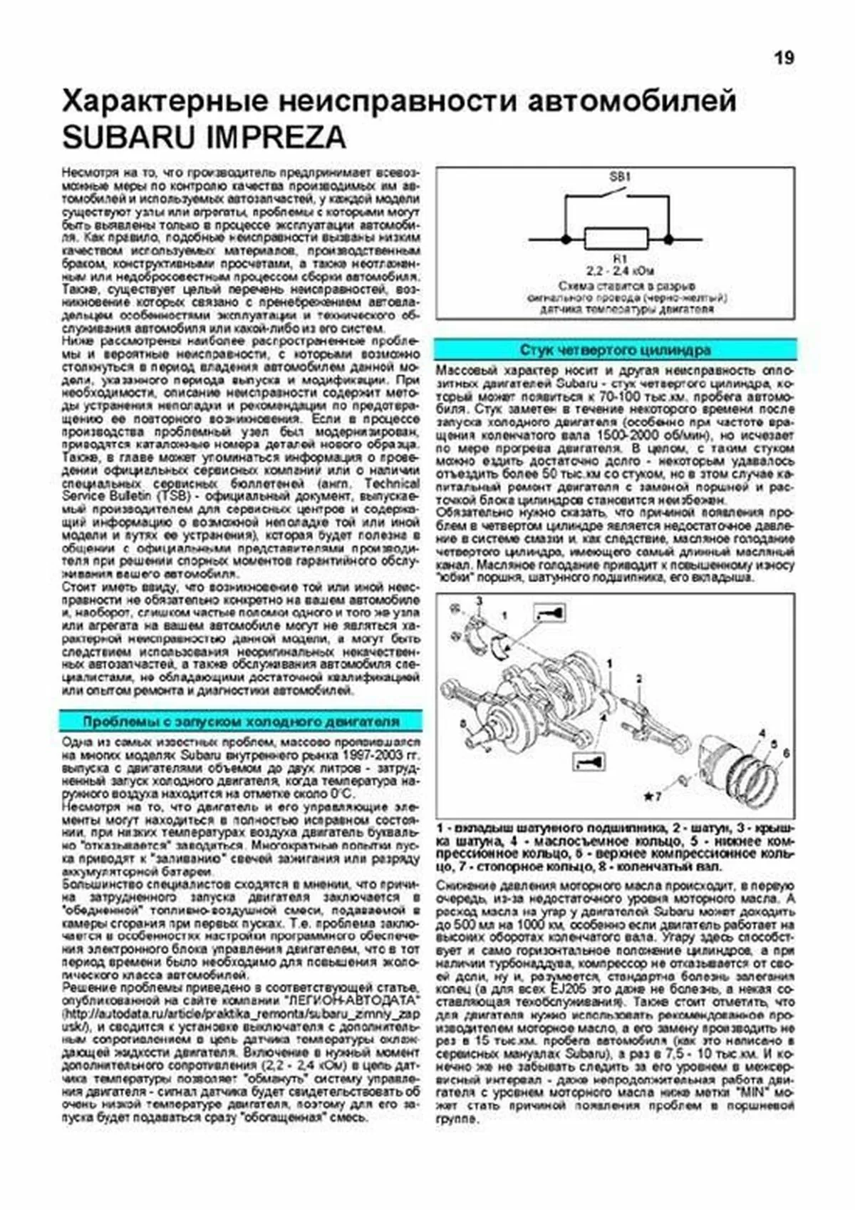 Книга: SUBARU IMPREZA (б) 2000-2007 г.в. рем., экспл., то, сер.ПРОФ. | Легион-Aвтодата