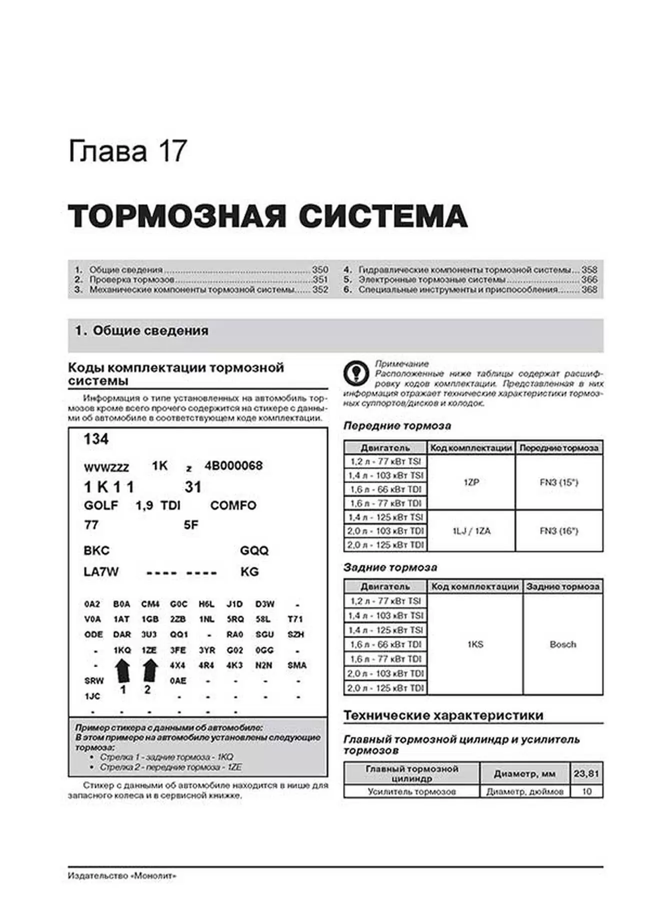Книга: VOLKSWAGEN TOURAN / CROSS TOURAN (б , д) с 2010 г.в., рем., экспл., то, сер. ЗС | Монолит