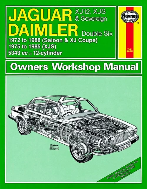 Книга: JAGUAR XJ12 / XJS / XJSC (б) 1972-1985 г.в., рем., то | Haynes
