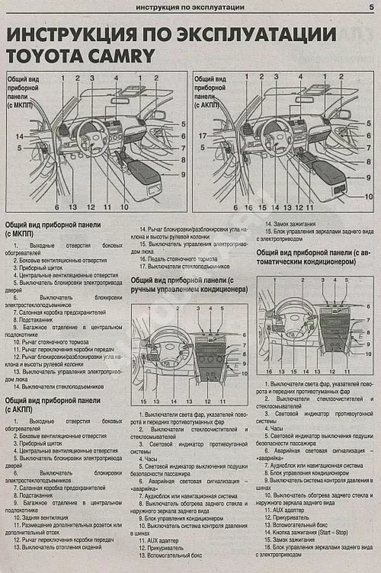 Книга: TOYOTA CAMRY (б) с 2006 г.в., рем., экспл., то | Арго-Авто