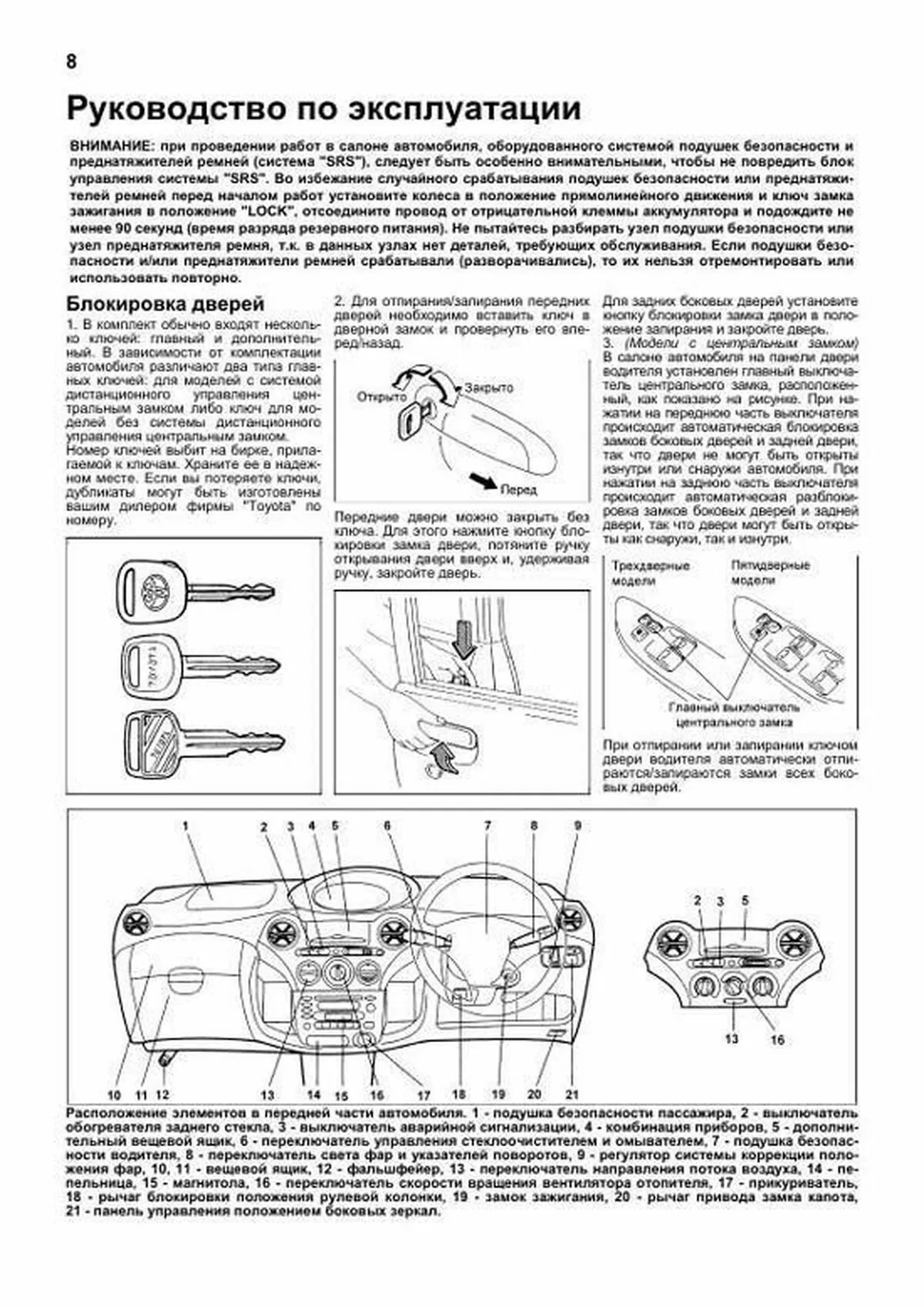 Книга: TOYOTA VITZ / PLATZ (б) 1999-2005 г.в., рем., экспл., то | Легион-Aвтодата