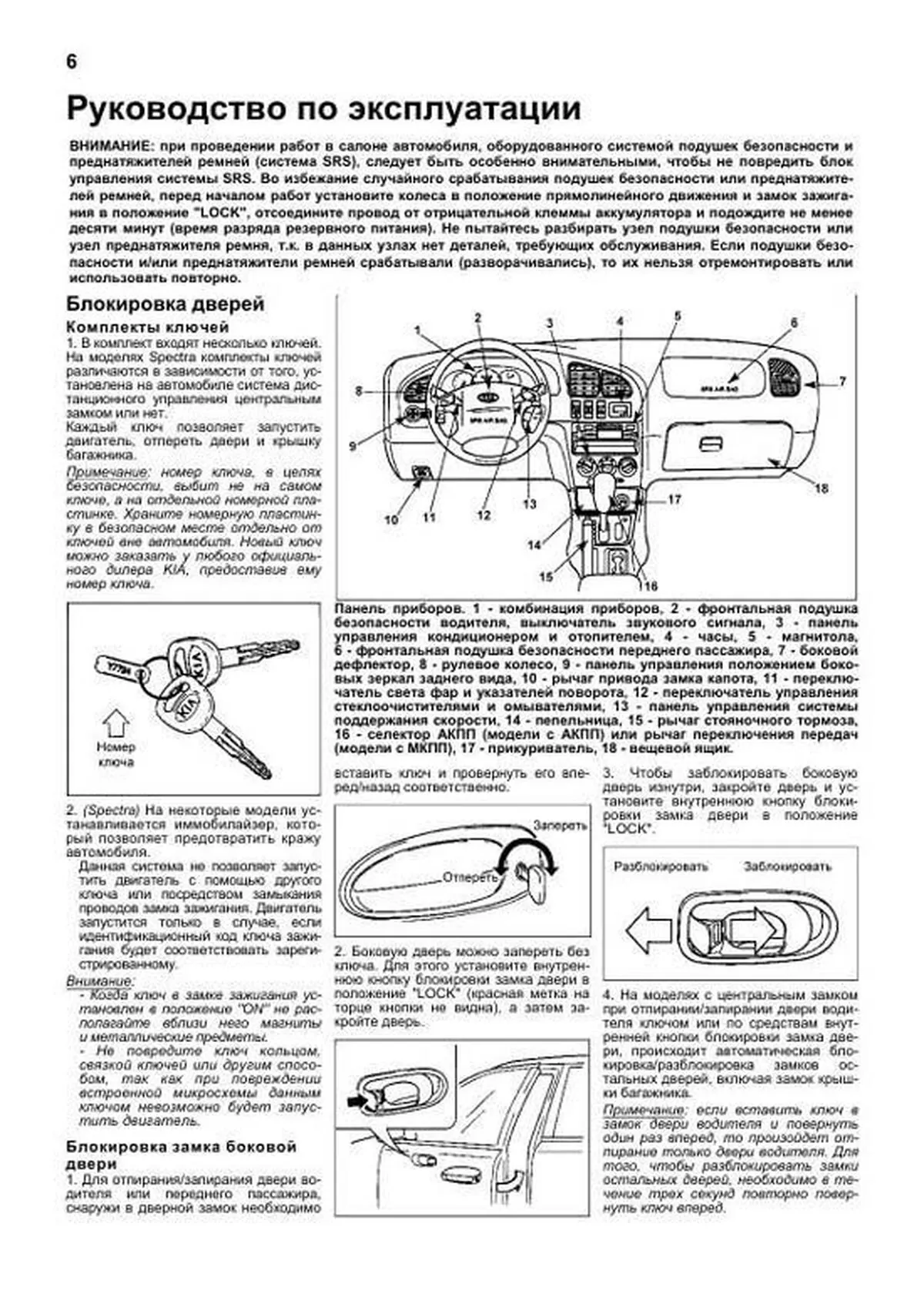 Книга: KIA SPECTRA / SHUMA (б) 2001-2009 г.в., рем., экспл., то | Легион-Aвтодата