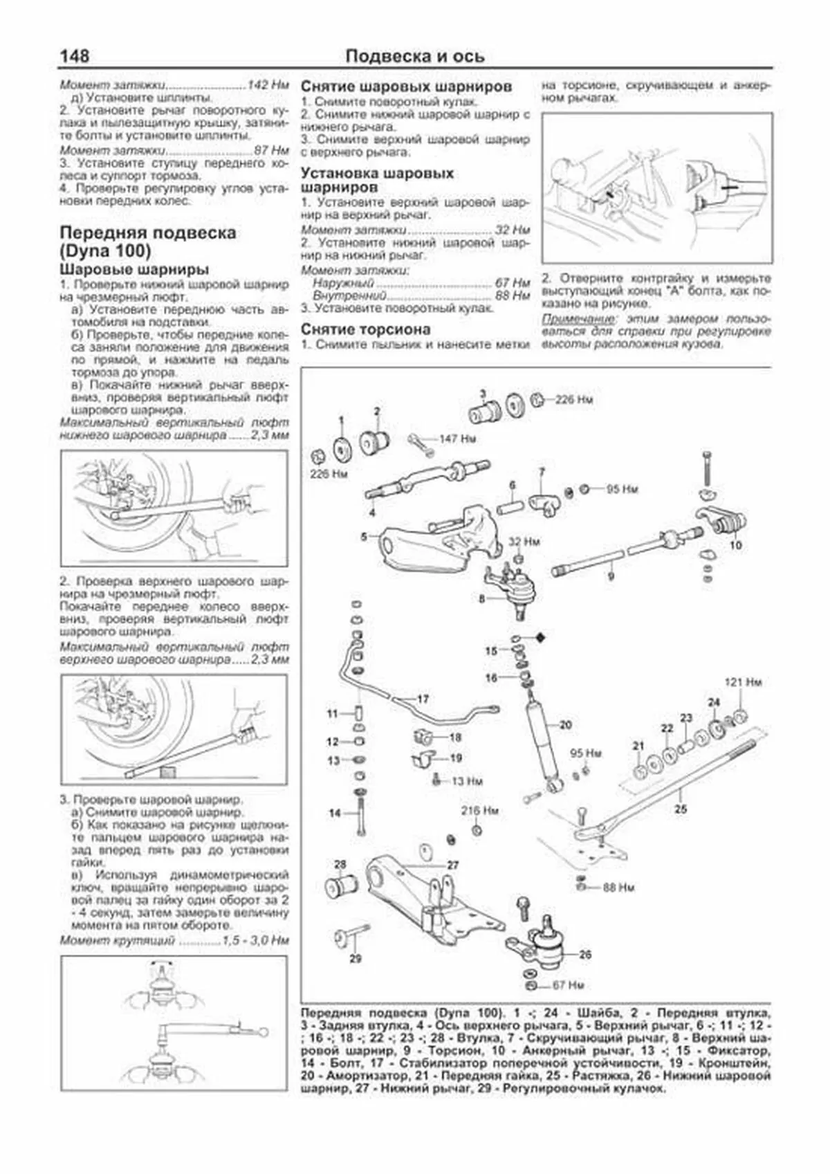 Книга: TOYOTA DYNA 100 / 150, TOYOACE, HIACE (б , д) 1984-1995 г.в., рем., экспл., то, сер.ПРОФ. | Легион-Aвтодата