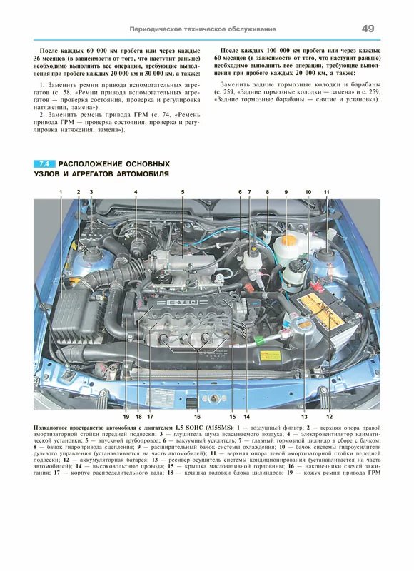 Книга: DAEWOO NEXIA (б) с 1994 / 2003 / 2008 г.в., рем., экспл., то., ЦВЕТ. фото., сер. ЯРС | Мир Автокниг