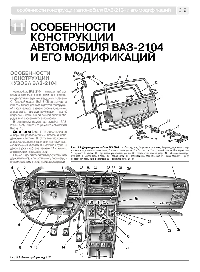 Книга: ВАЗ 2104 / 2105 (б) рем., экспл., то, Ч/Б фото., сер. ШАР | Третий Рим