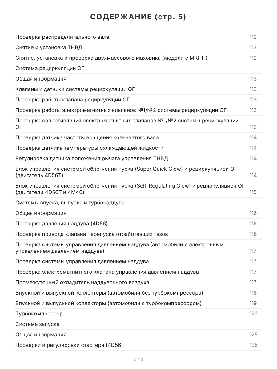 Книга: Двигатели MITSUBISHI 4M40 / 4D56 | Легион-Aвтодата