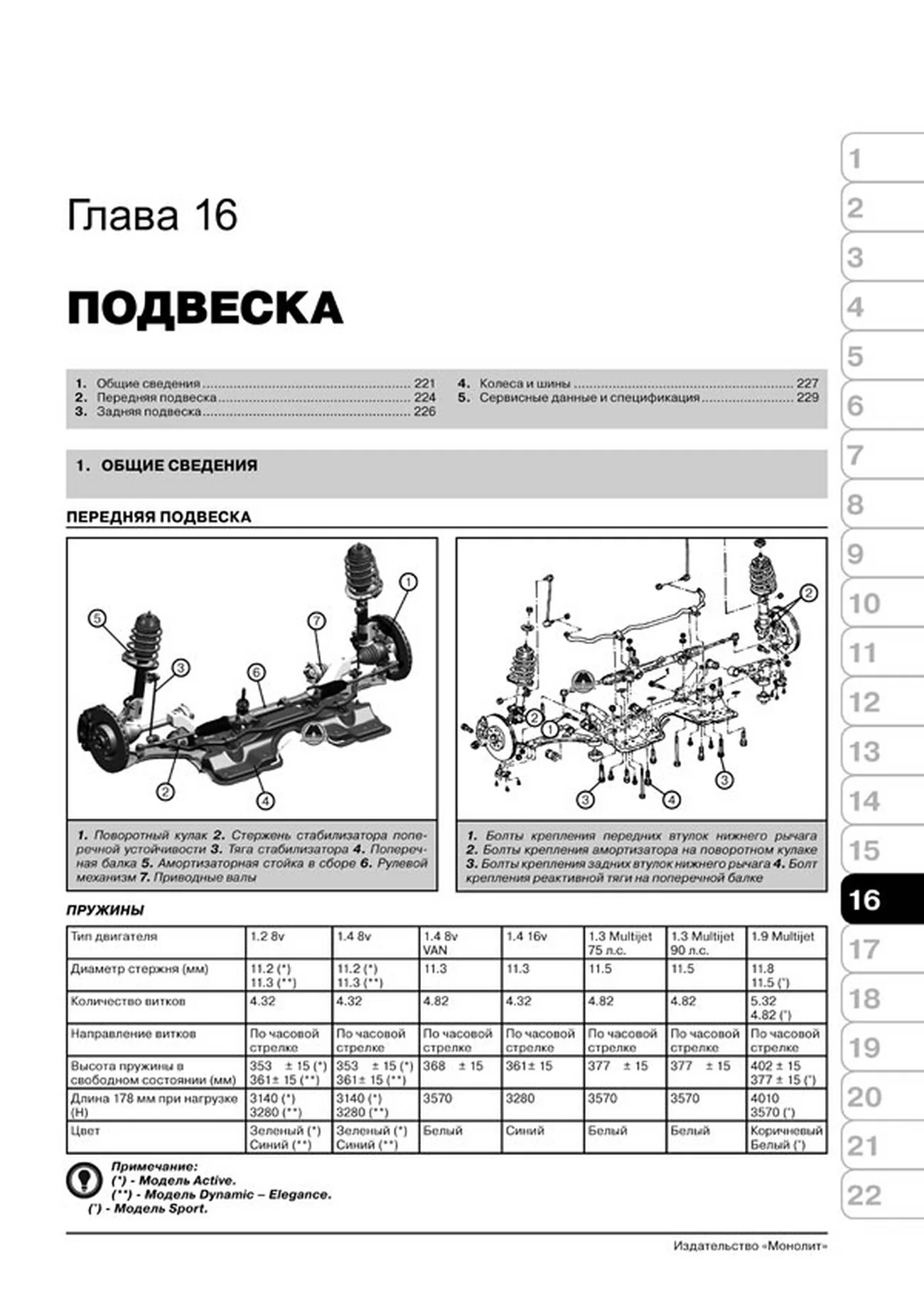 Книга: FIAT GRANDE PUNTO / GRANDE PUNTO SPORT / ABARTH SUPER SPORT (б , д) с 2005 г.в., рем., экспл., то | Монолит