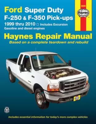 Книга: FORD F250 / FORD F350 (б , д) 1999-2002 г.в., рем., то | Haynes