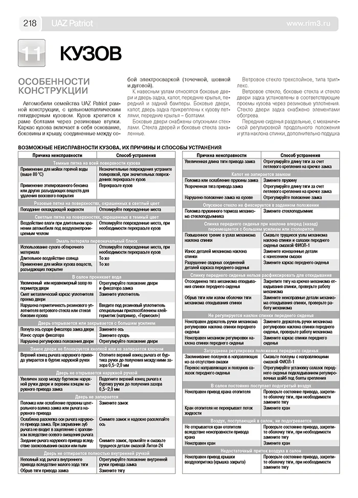 Книга: UAZ 3163 PATRIOT (б) с 2005 / 2008 г.в. рем., экспл., то, Ч/Б фото., сер. ШАР | Третий Рим