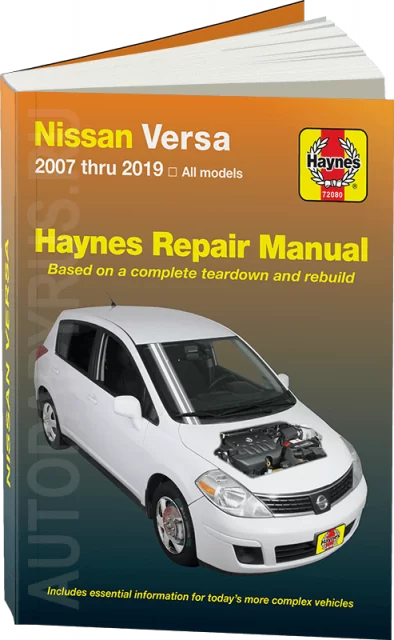 Книга: NISSAN VERSA (б) 2007-2019 г.в. рем., то | Haynes