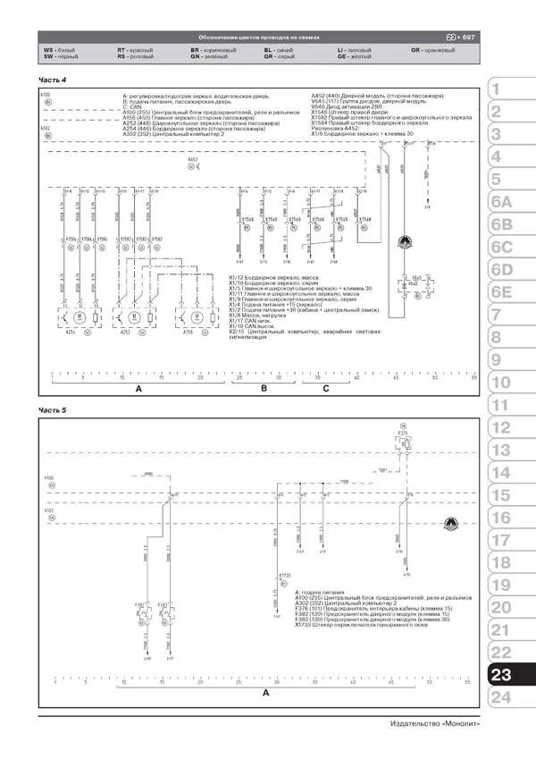 Книга: MAN TGA (д) с 2000 г.в. рем., экспл., то + каталог деталей | Монолит