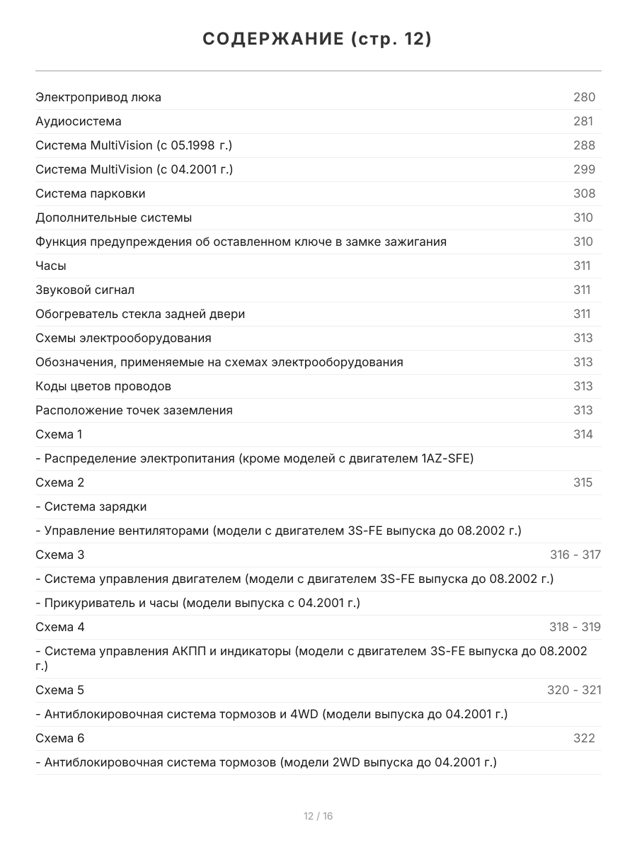 Книга: TOYOTA GAIA (2WD / 4WD) (б) 1998-2002 г.в., рем., экспл., то | Легион-Aвтодата