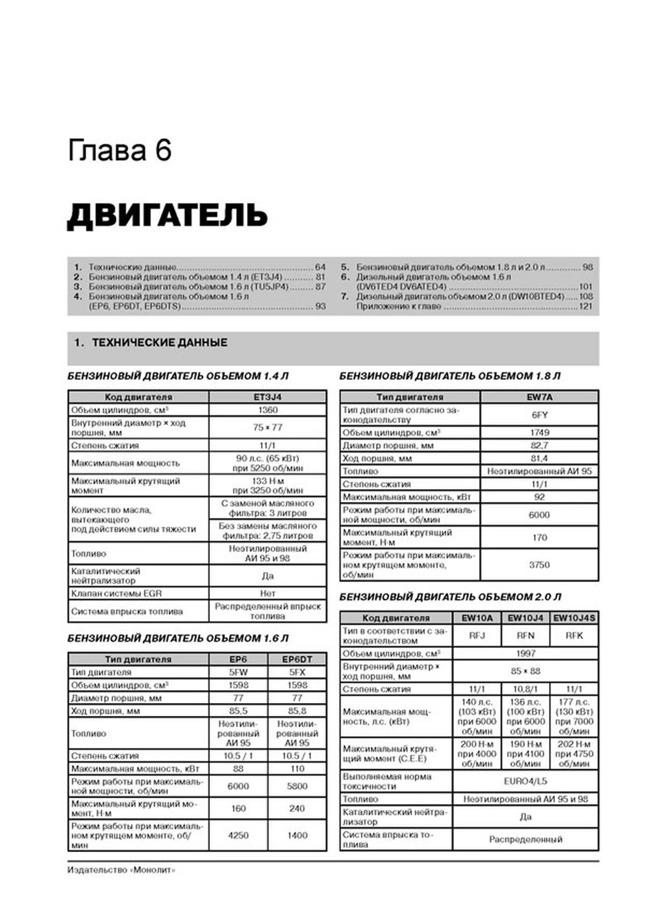 Книга: CITROEN C4 / C4 SEDAN / C4 PICASSO / C4 GRAND PICASSO (б , д) с 2004 + рест. с 2008 г.в., рем., экспл., то, сер. ЗС | Монолит