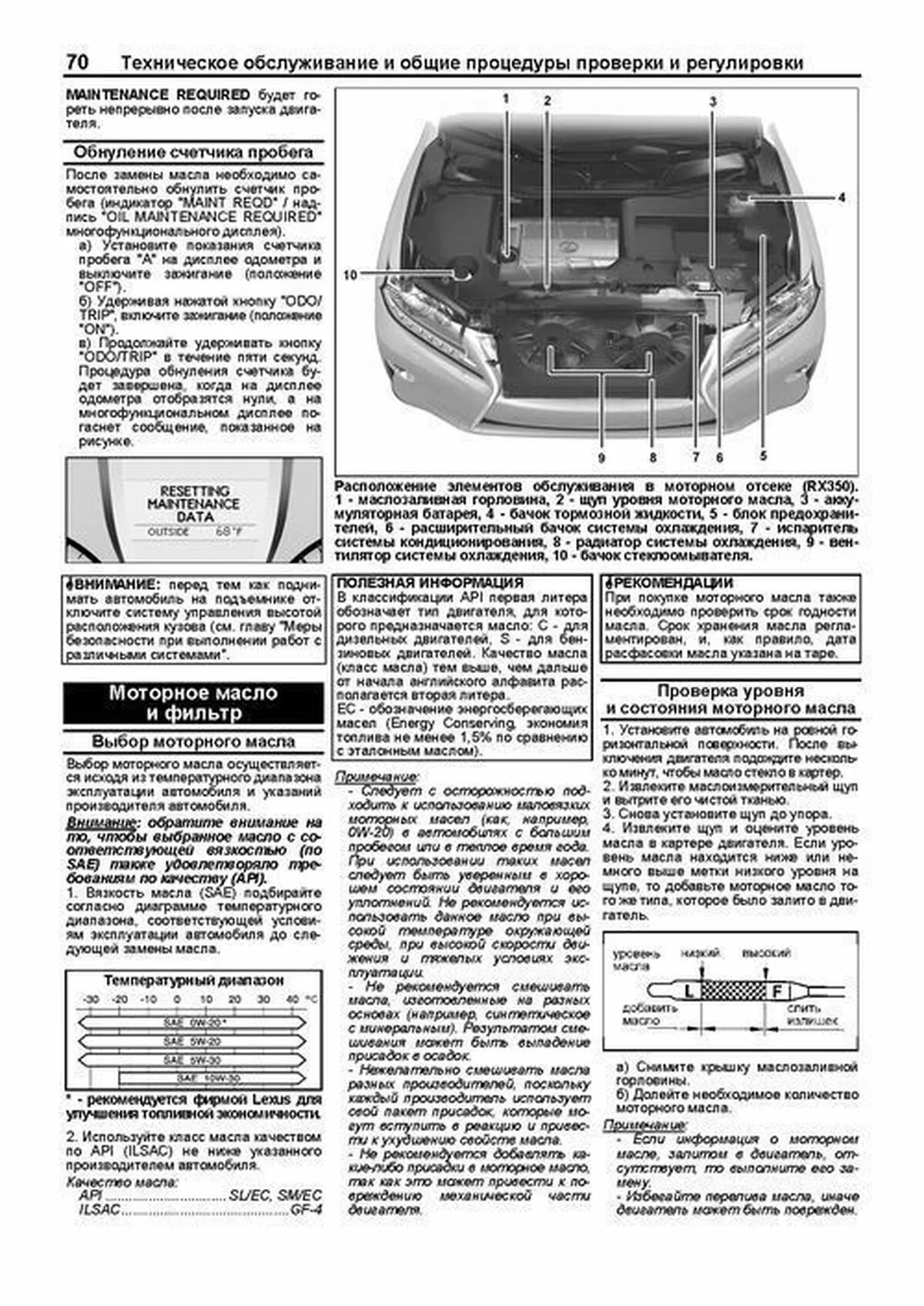Книга: LEXUS RX270 / RX350 (б) с 2009 г.в., рем, экспл., то, сер.ПРОФ. | Легион-Aвтодата