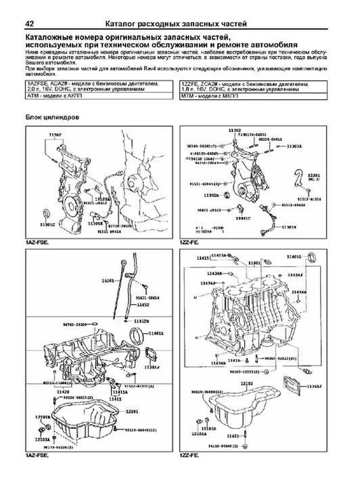 Книга: TOYOTA RAV4 правый руль (б) 2000-2005 г.в., рем., экспл., то | Легион-Aвтодата