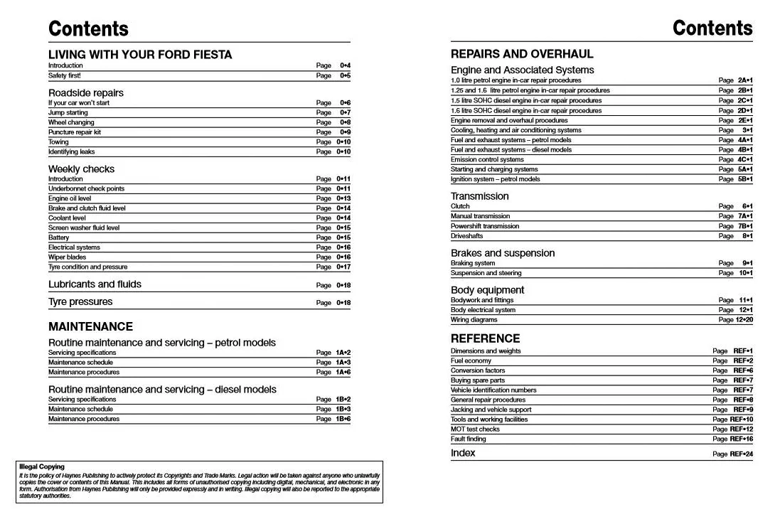 Книга: FORD FIESTA (б , д) 2013-2017 г.в. рем., экспл., то | Haynes