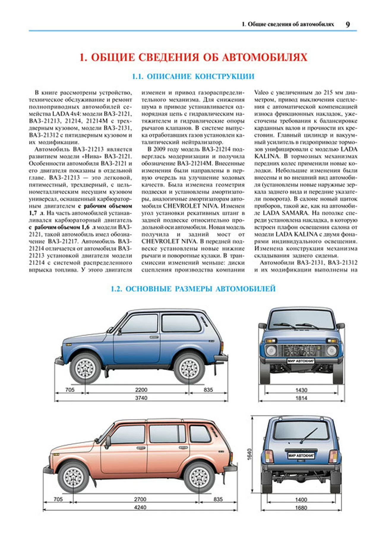 Книга: LADA 4X4 / НИВА (LADA NIVA) все модификации / включая URBAN (б) рем., экспл., то + каталог деталей ЦВЕТ. фото., сер. ЯРС | Мир Автокниг