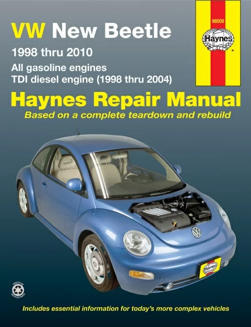 Книга: VOLKSWAGEN NEW BEETLE (б , д) 1998-2010 г.в., рем., экспл., то | Haynes