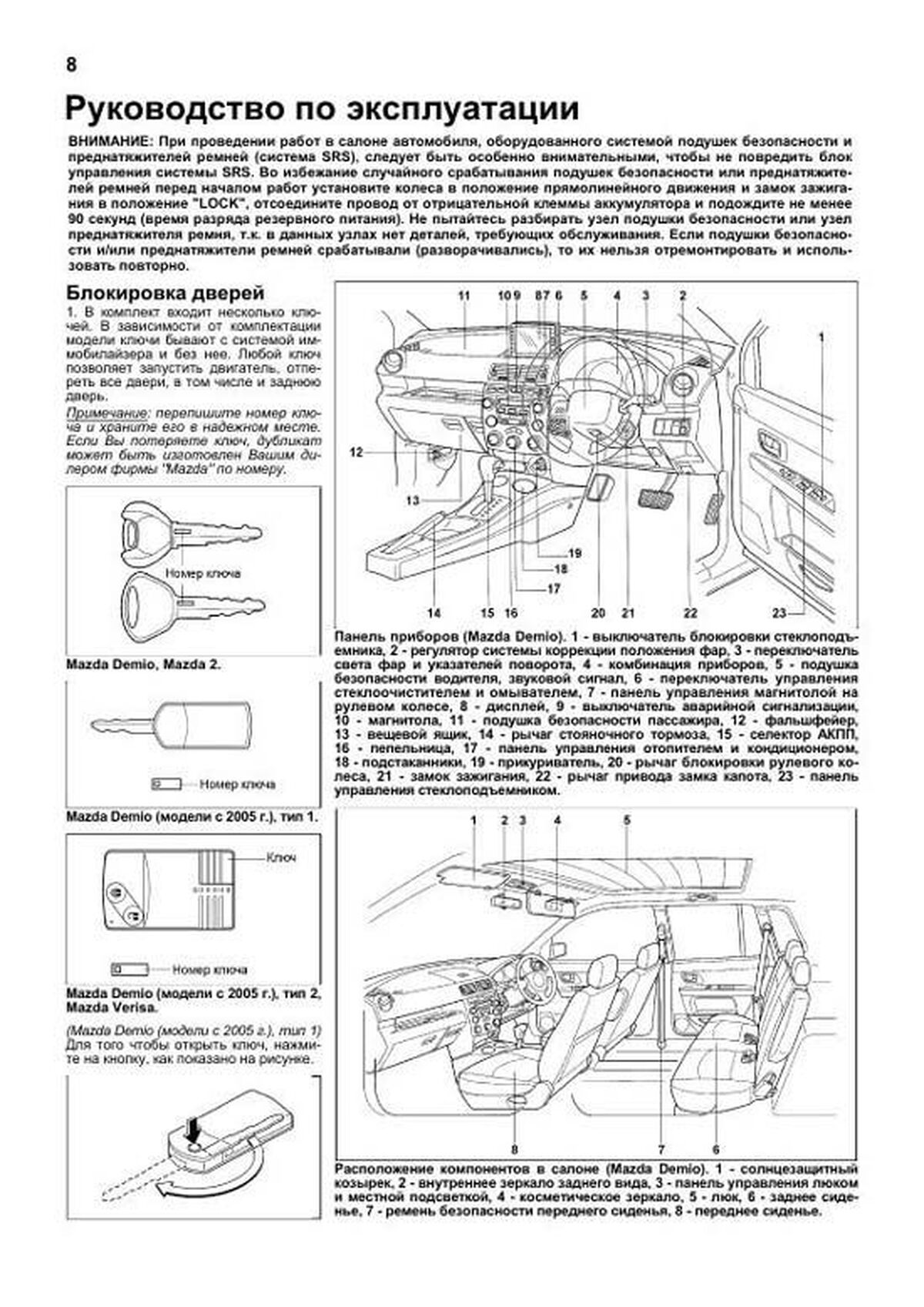 Mazda Demio/Verisa Mazda 2. Устройство, техническое обслуживание и ремонт