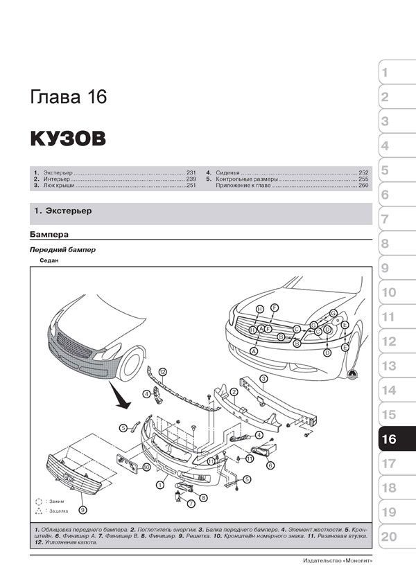 Книга: INFINITI G35 / G37 / 35x / 37x / NISSAN 350Z (б) с 2006 + рест., с 2008 г.в. рем., экспл., то, сер. ЗС | Монолит