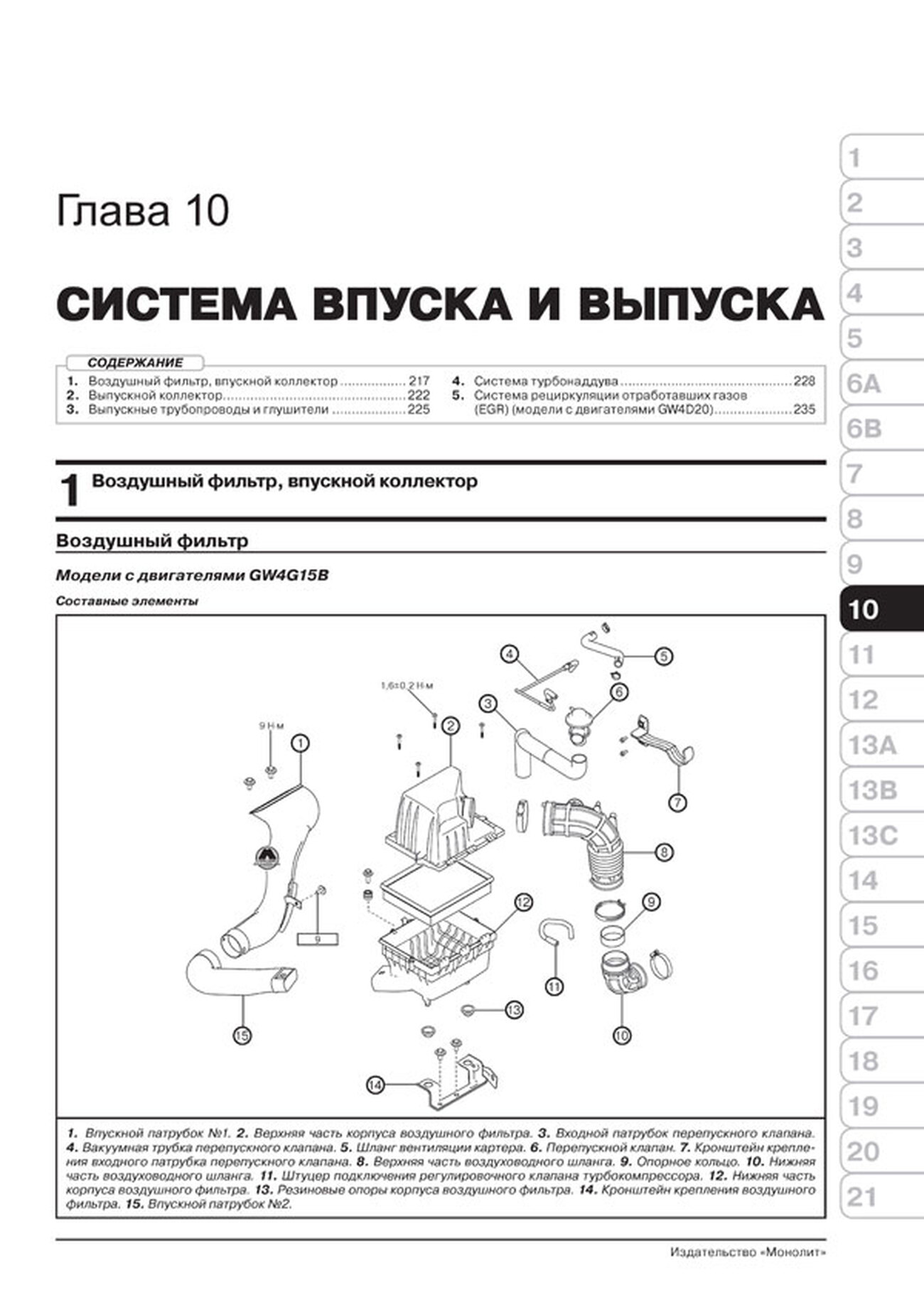 Книга: GREAT WALL HOVER H6 / HAVAL H6 (б , д) с 2011 г.в., рем., экспл., то | Монолит