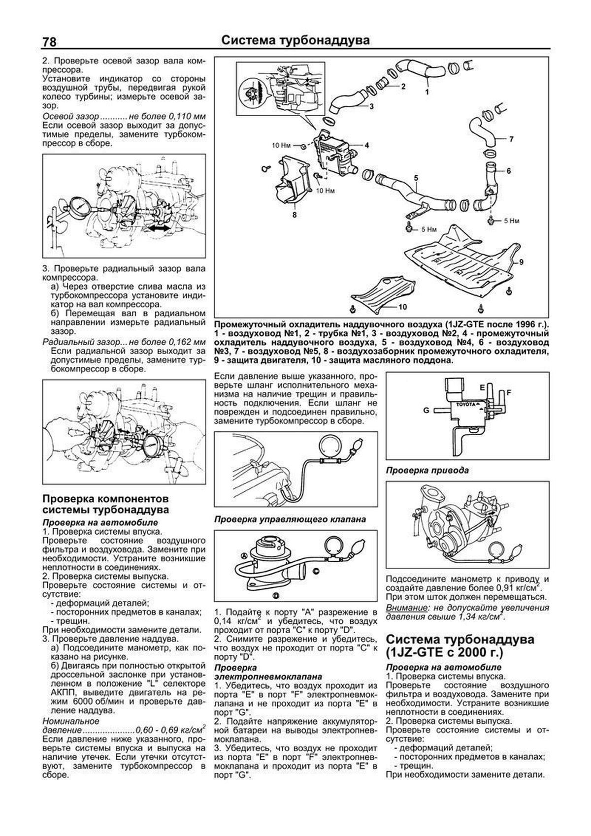 Книга: Двигатели TOYOTA 1JZ-GE / 1JZ-GTE / 1JZ-FSE (D-4) / 2JZ-GE / 2JZ-GTE рем., то | Легион-Aвтодата