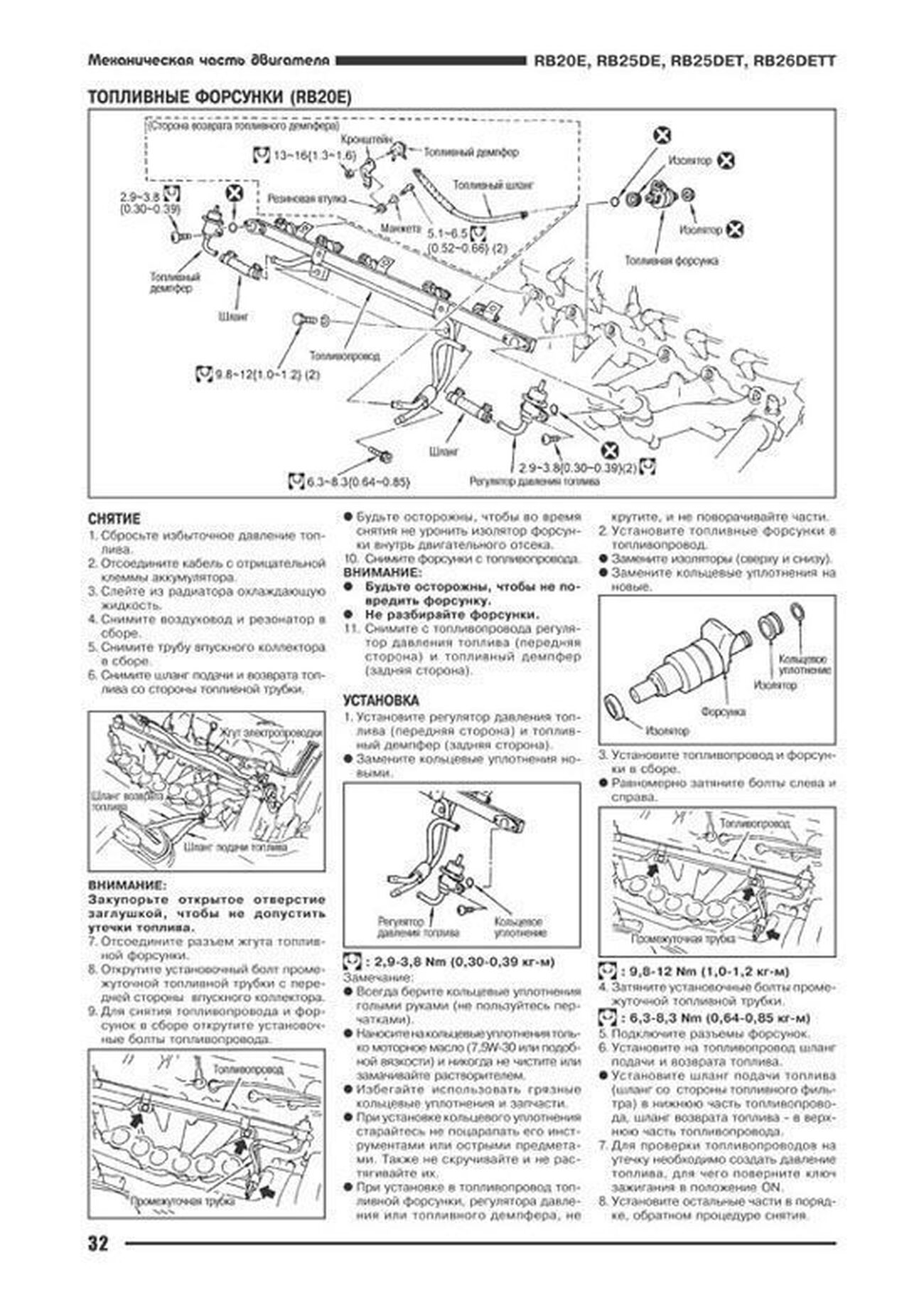 Книга: Ремонт бензиновых двигателей Nissan RB20E / RB25DE / RB25DET / RB26DETT | Автонавигатор