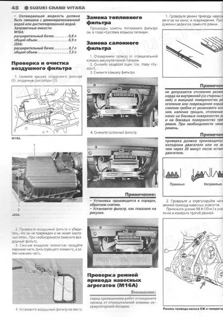 Книга: SUZUKI GRAND VITARA (б) с 2005 г.в., рем., экспл., то, Ч/Б фото., сер. ШАР | Третий Рим