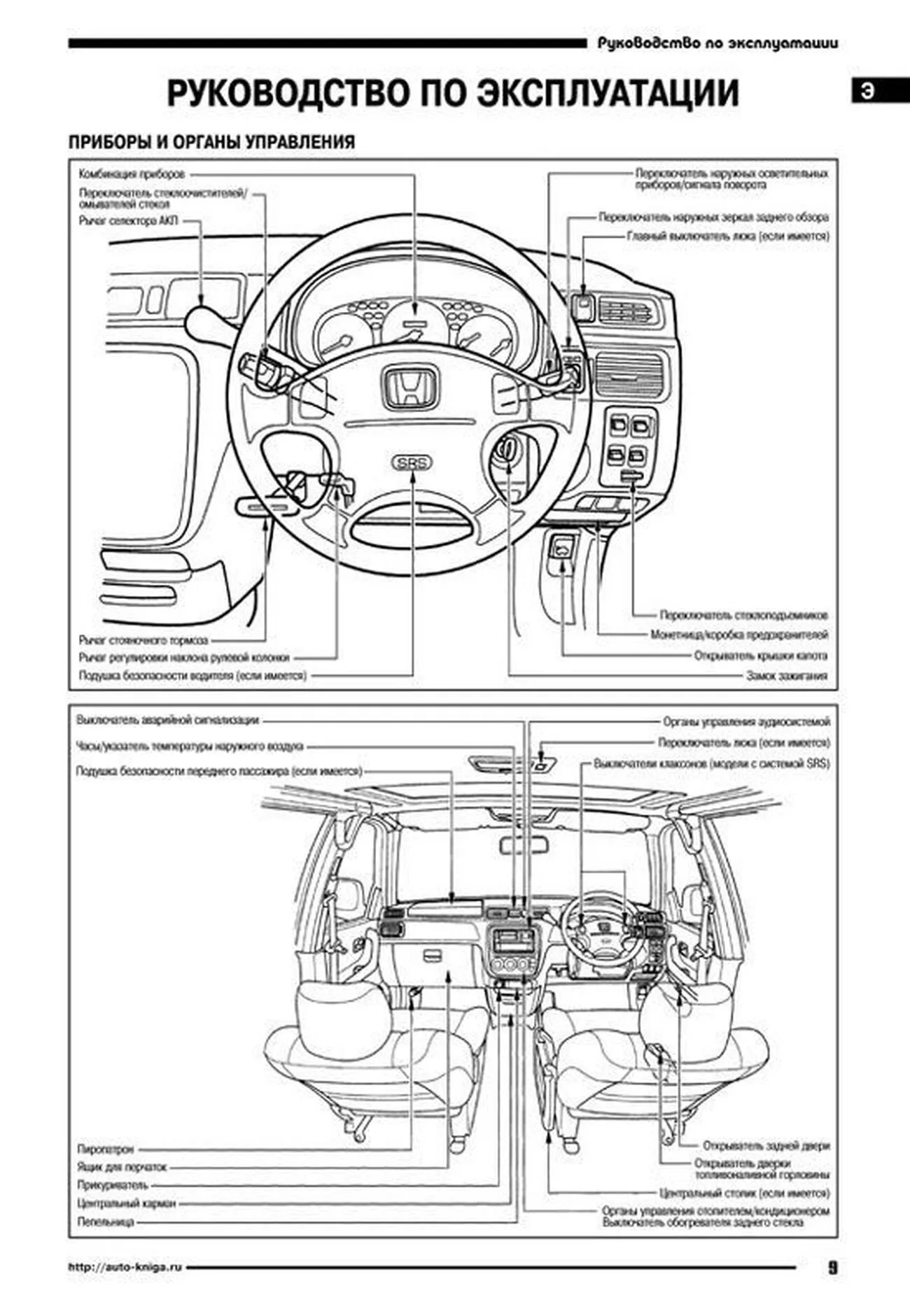 Книга: HONDA CR-V правый руль (б), с 1995 г.в., рем., экспл., то | Автонавигатор