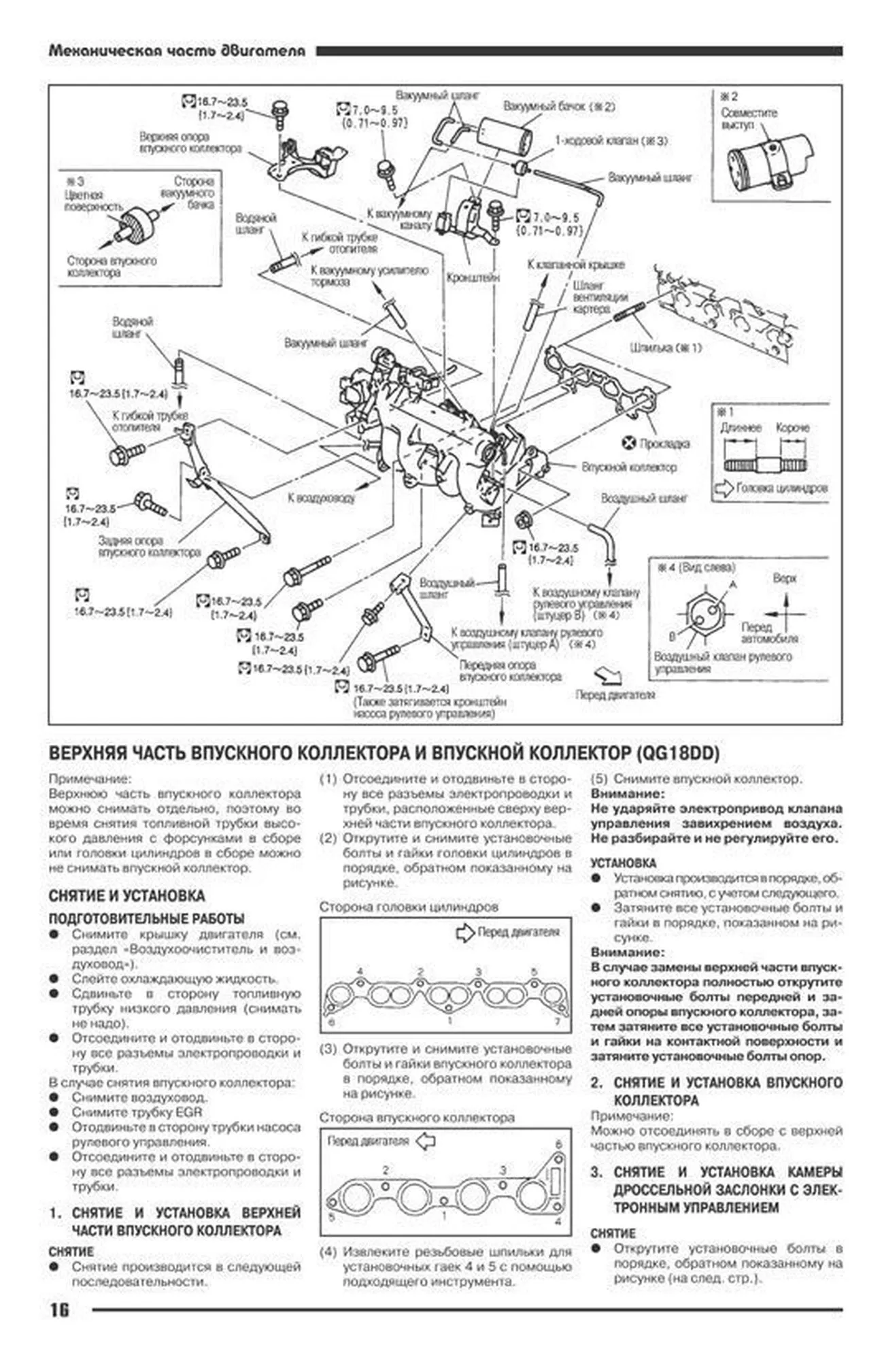 Книга: Ремонт бензиновых двигателей Nissan QG13/15/18DE / QG15/18DE (LEAN BURN) / QG18DD (NEO DI) | Автонавигатор