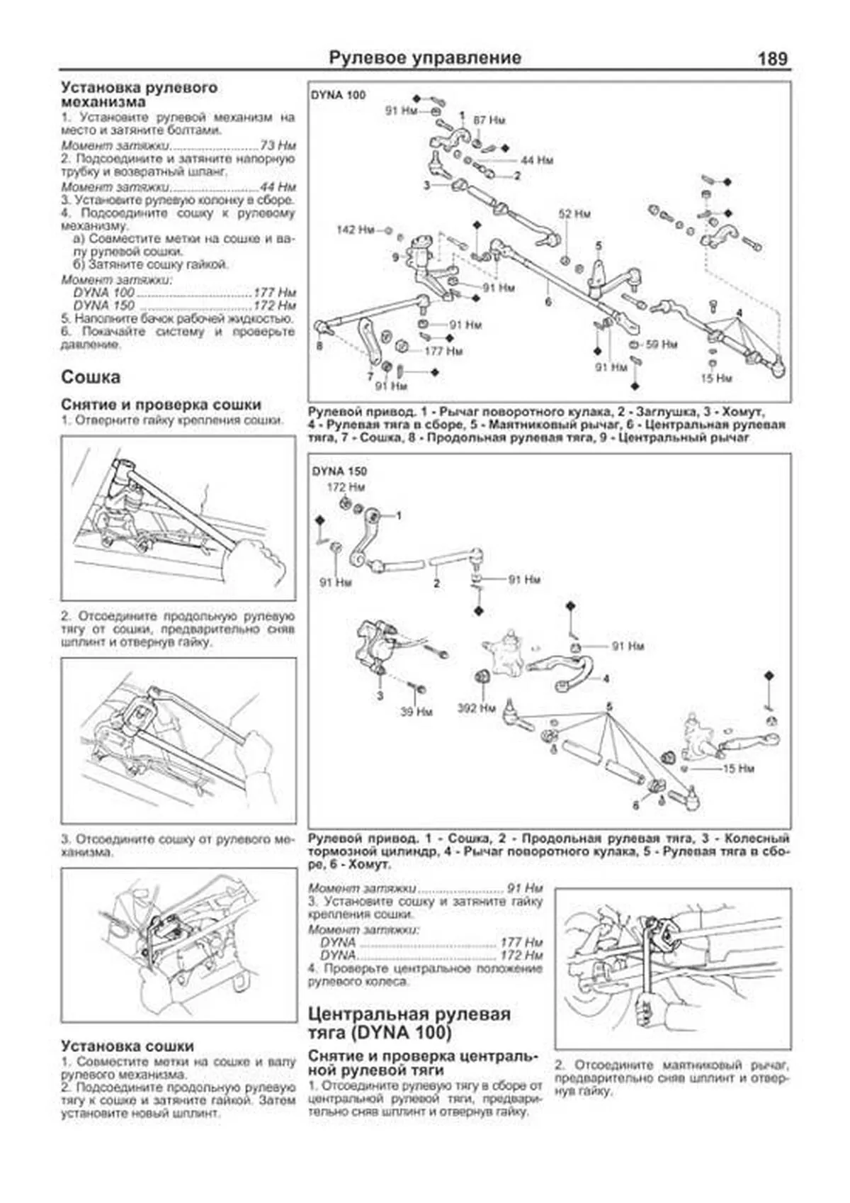 Книга: TOYOTA DYNA 100 / 150, TOYOACE, HIACE (б , д) 1984-1995 г.в., рем., экспл., то, сер.ПРОФ. | Легион-Aвтодата