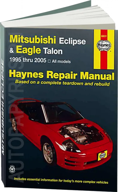 Книга: MITSUBISHI ECLIPSE / EAGLE TALON (б) 1995-2005 г.в., рем., то | Haynes