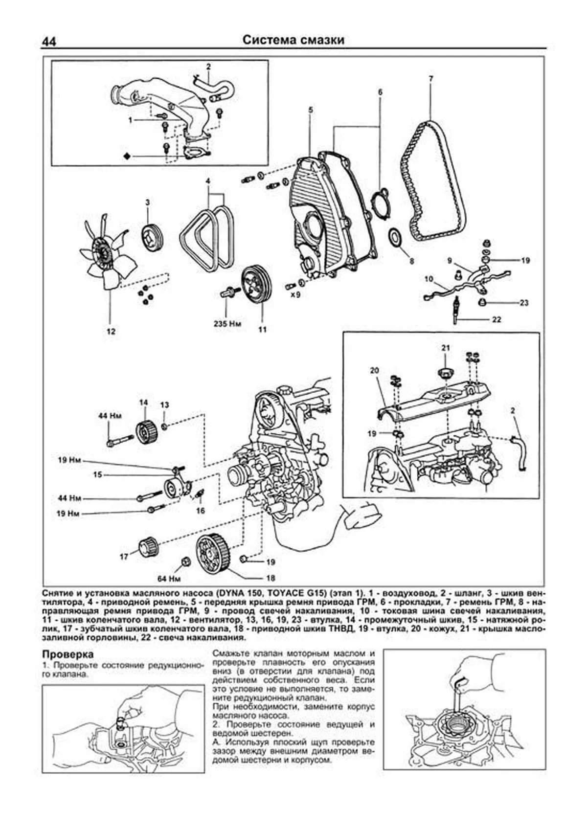 Книга: Двигатели TOYOTA 2L / 2L-T / 3L / 5L рем., то | Легион-Aвтодата