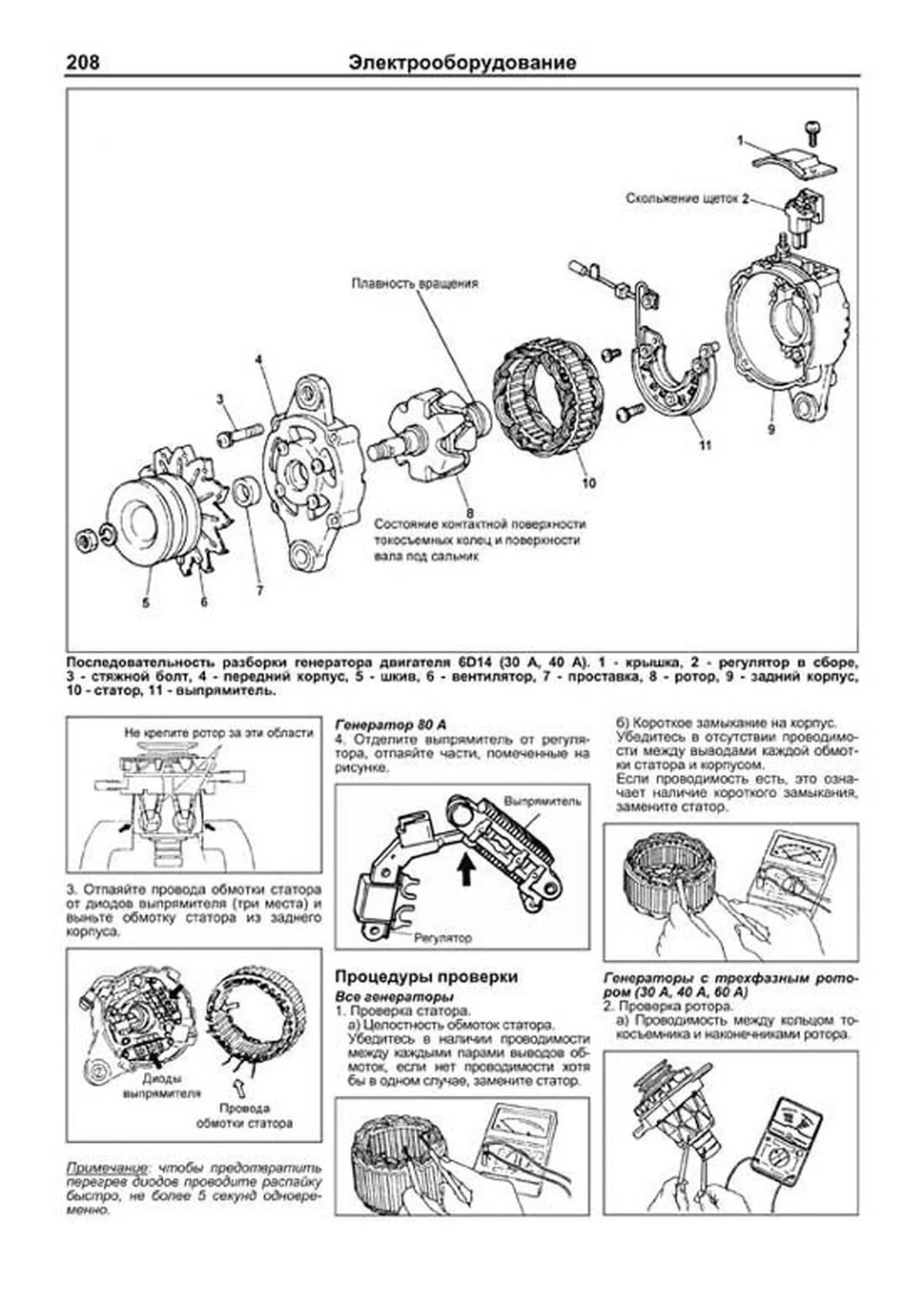 Книга: Двигатели MITSUBISHI (6D14 / 6D14-T / 6D15-T / 6D16 / 6D17) / HYUNDAI (D6BR) (д) | Легион-Aвтодата