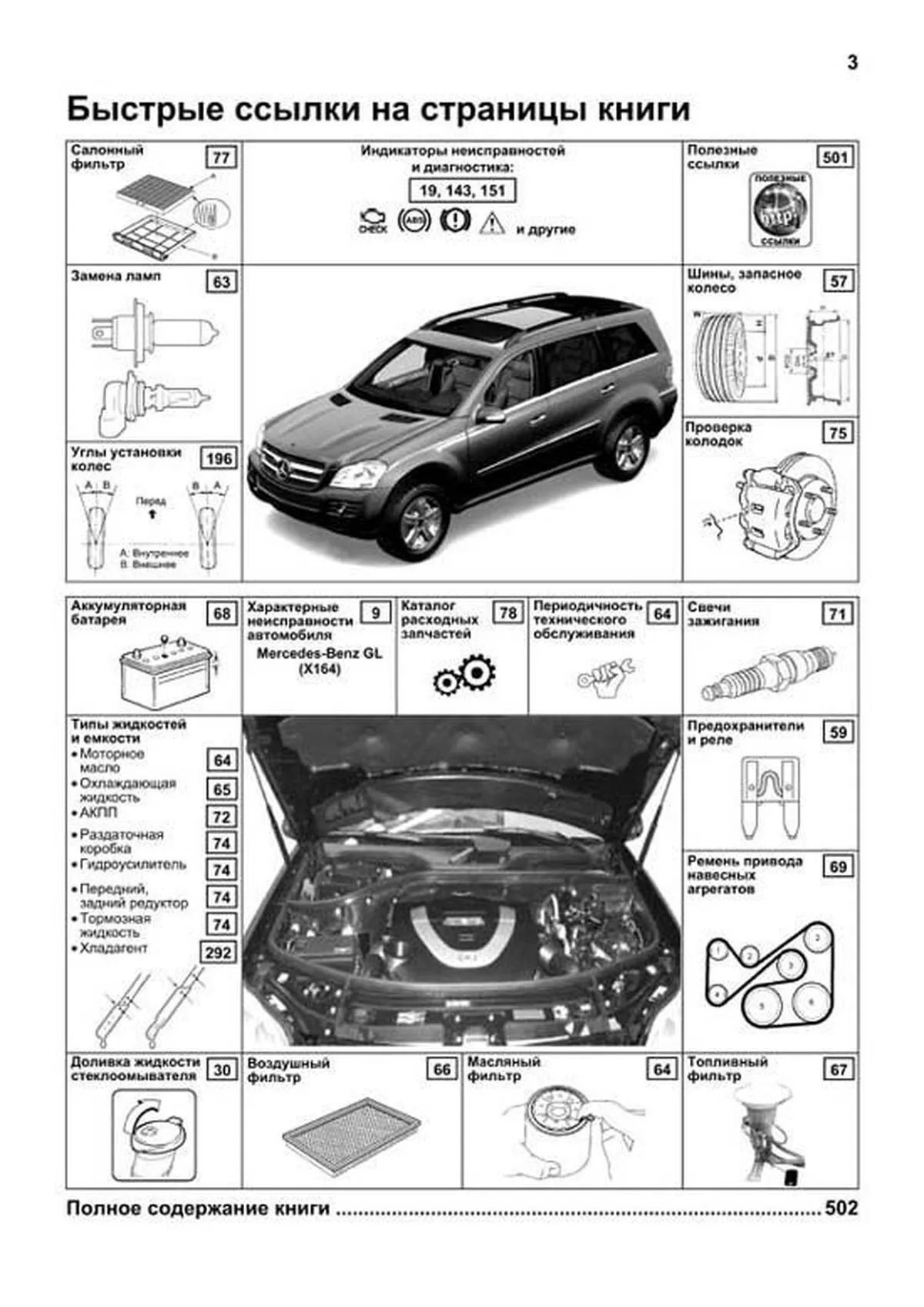 Книга: MERCEDES BENZ GL (X164) (б , д) 2006-2012 г.в., рем., экспл., то, сер.ПРОФ. | Легион-Aвтодата