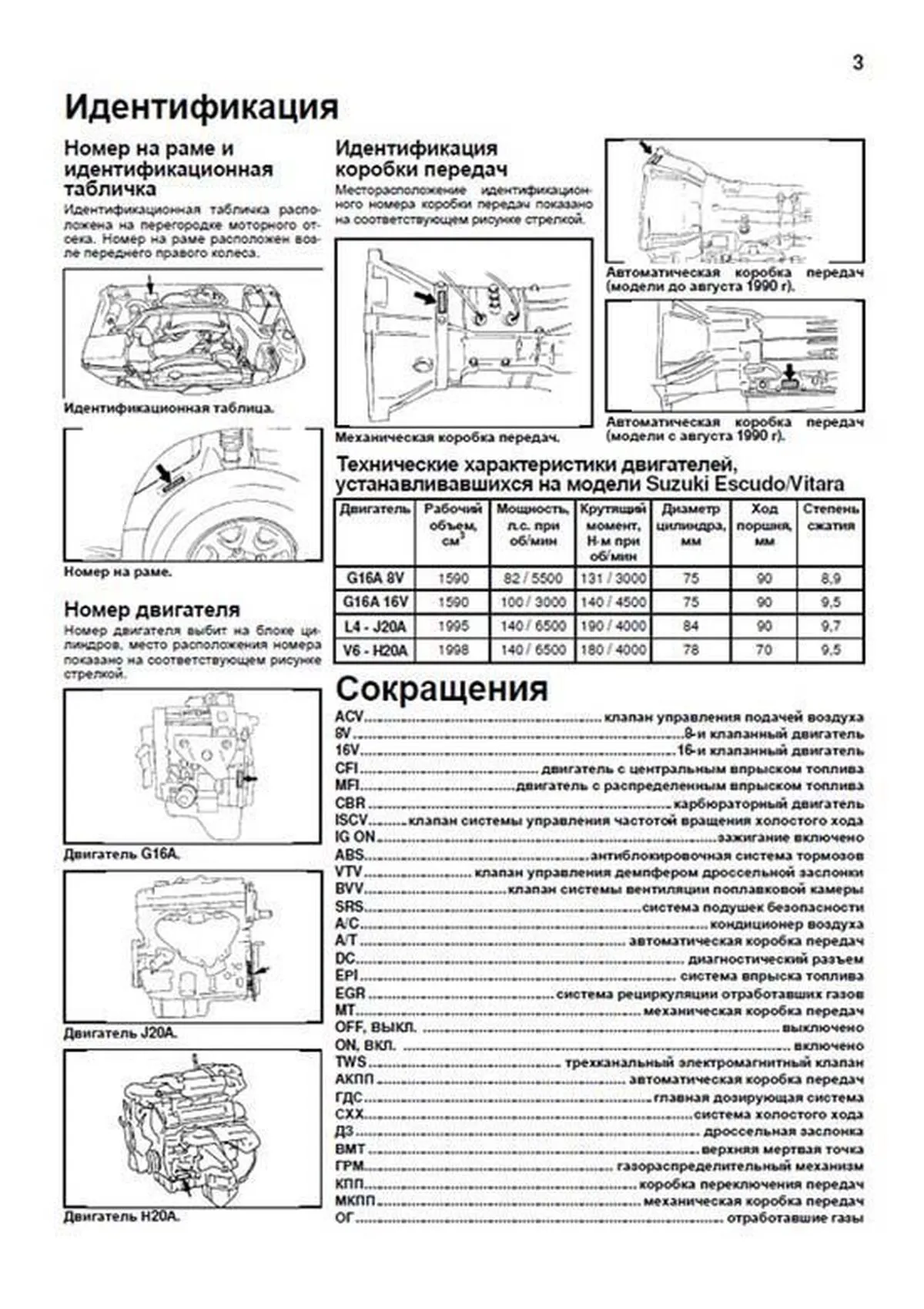 Книга: SUZUKI VITARA / ESCUDO  /  GEO TRACKER / MAZDA LEVANTE  (б) 1988-1998 г.в., рем., экспл., то, сер.ПРОФ. | Легион-Aвтодата