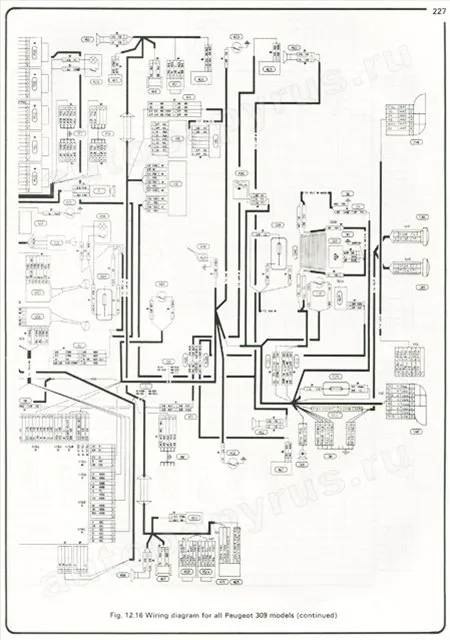 Книга: PEUGEOT 309 (б) 1986-1987 г.в., рем., экспл., то | Haynes