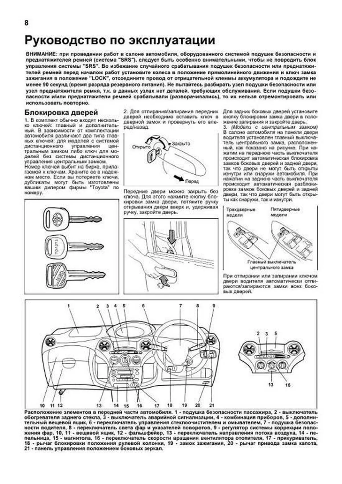 Книга: TOYOTA VITZ / PLATZ (б) 1999-2005 г.в., рем., экспл., то | Легион-Aвтодата