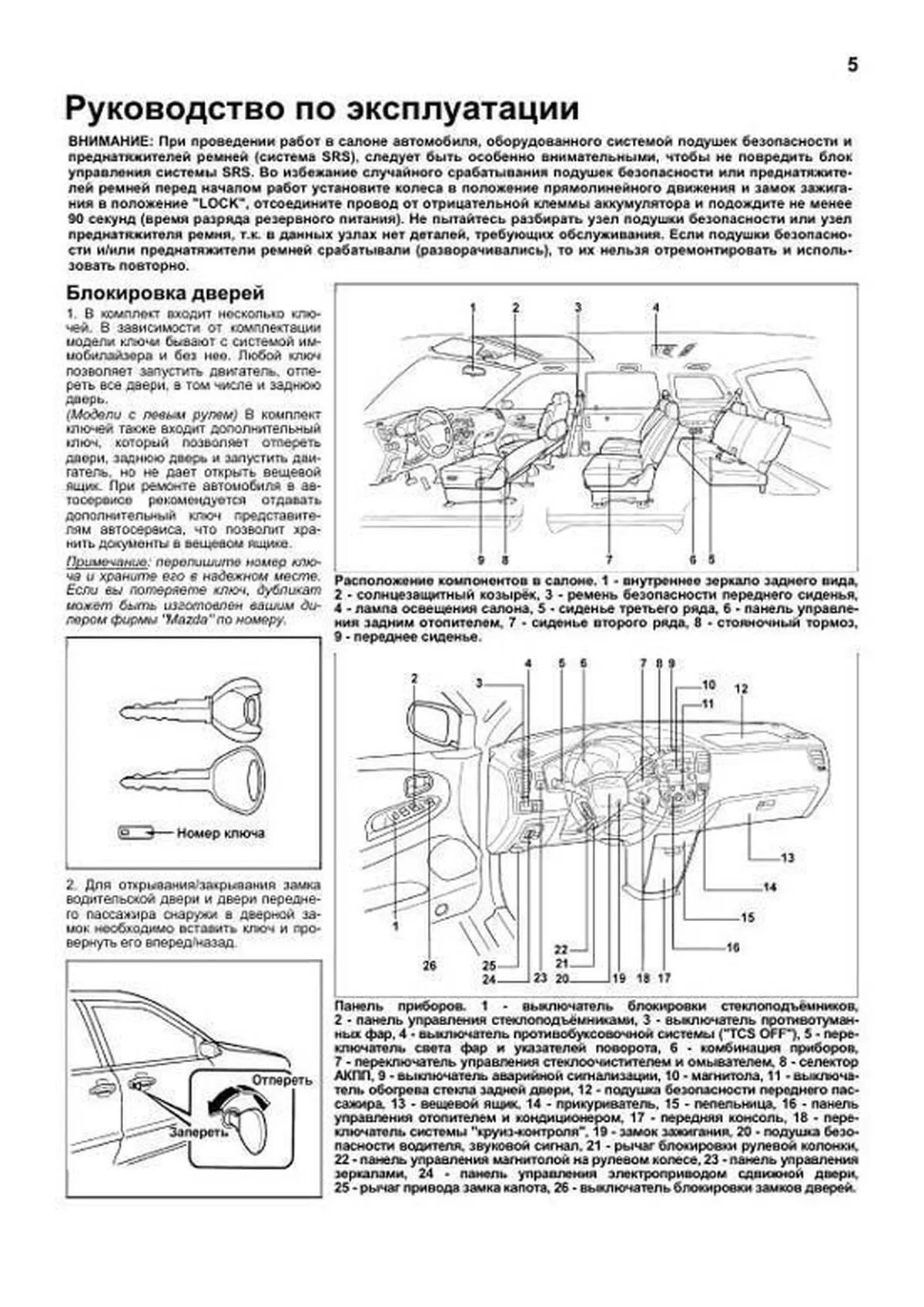 Книга: MAZDA MPV  (б) 2002-2006 г.в., рем., экспл., то | Легион-Aвтодата