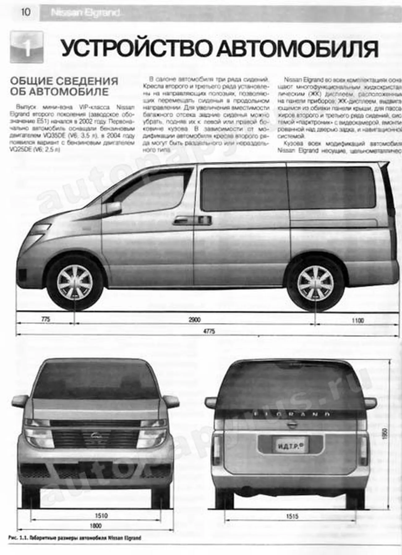 Книга: NISSAN ELGRAND (б) с 2002 г.в. рем., экспл., то, Ч/Б фото., сер. ШАР | Третий Рим