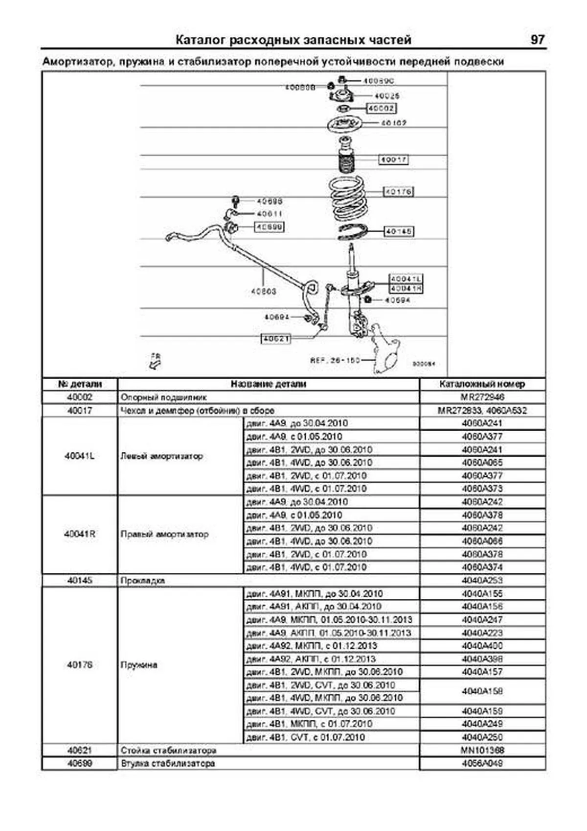 Книга: MITSUBISHI LANCER (б) с 2006 г.в. рем., экспл., то | Легион-Aвтодата